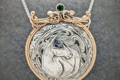 The Watcher – Equine and Anvil Medallion | Modern Heirloom®